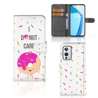 OnePlus 9 Book Cover Donut Roze - thumbnail