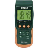 Extech SDL200 Temperatuurmeter -199 - +1700 °C Sensortype K, J, T, E, R, S, Pt100 Datalogger-functie