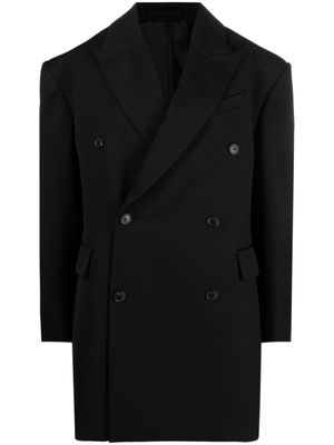 WARDROBE.NYC manteau oversize à boutonnière croisée - Noir