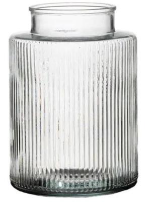 B-Living Brugge vaas met motief ø13xh18cm