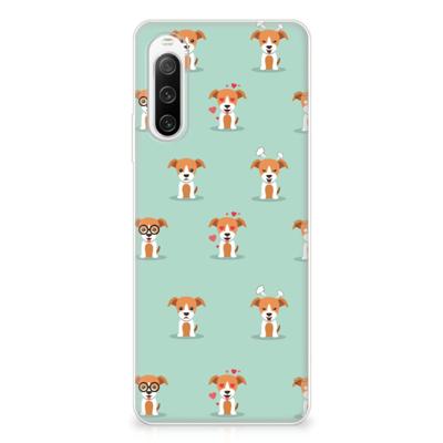 Sony Xperia 10 IV | TPU Hoesje | Pups Sony Xperia 10 IV | TPU Hoesje | Pups