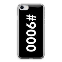 #9000: iPhone 8 Transparant Hoesje