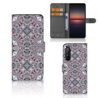 Sony Xperia 1 II | Bookcase | Flower Tiles