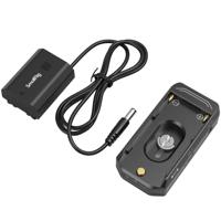 SmallRig 4341 NP-F Battery Adapter Mount Plate Kit with NP-FZ100 Dummy Battery Power Cable