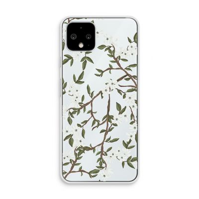 Blossoming spring: Pixel 4 Transparant Hoesje