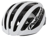 Polisport light pro fietshelm m 52-58cm mat wit/zwart