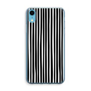 Stripes: iPhone XR Transparant Hoesje