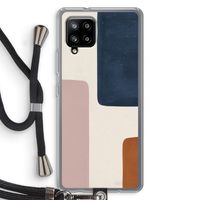 Geo #5: Samsung Galaxy A42 5G Transparant Hoesje met koord Geo #5: Samsung Galaxy A42 5G Transparant Hoesje met koord