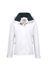 Hakro 262 Women's rain jacket Colorado - White - L