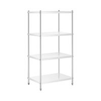 Metalen plank - 90 x 60 x 180 cm - Royal Catering - 200 kg - roestvrij staal