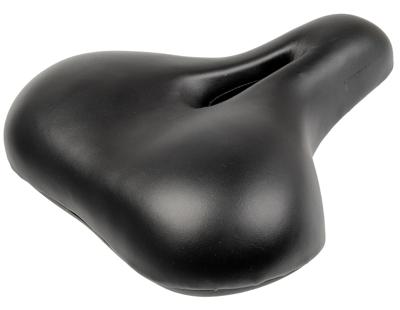 M-Wave city comfort zadel met o-zone zwart
