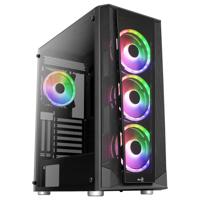 AeroCool ACCM-PB29143.11 Midi-tower PC-behuizing Zwart