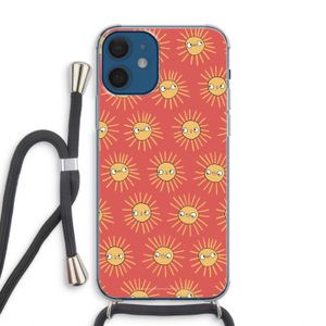 Zon: iPhone 12 Transparant Hoesje met koord