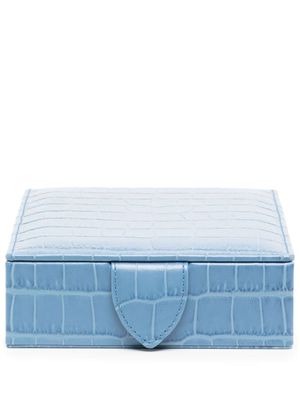 Smythson boîte à bijoux - Bleu