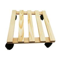 Benson Plantentrolley - multiroller - hout - 30 cm - tot 50 kg