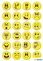 Etiket HERMA 3657 smiley met wiebeleffect - thumbnail