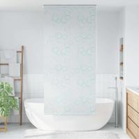 VidaXL Rolgordijn voor douche 100x240 cm bubbel