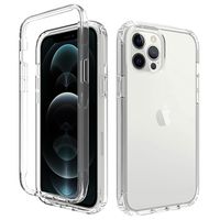 iPhone 11 Pro hoesje - Full body - 2 delig - Shockproof - Siliconen - TPU - Transparant - thumbnail