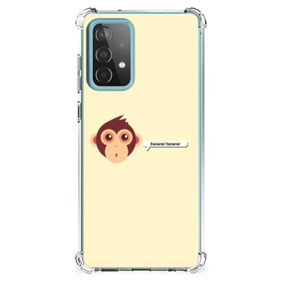 Samsung Galaxy A52 4G/5G Stevig | Bumper Hoesje | Monkey Samsung Galaxy A52 4G/5G Stevig | Bumper Hoesje | Monkey