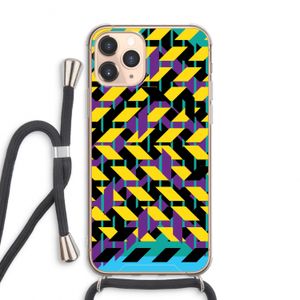 Skew Bee 3: iPhone 11 Pro Max Transparant Hoesje met koord