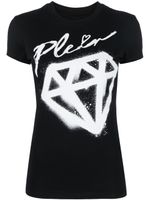 Philipp Plein t-shirt à logo imprimé - Noir - thumbnail