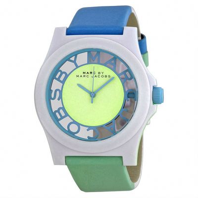Horlogeband Marc by Marc Jacobs MBM4022 Leder Multicolor 20mm