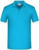 James & Nicholson JN874 Men´s Bio Workwear Polo - Turquoise - 6XL