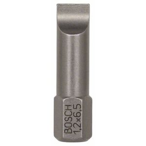 Bosch Accessories Gleuf-bit 6.5 mm Extra hard C 6.3 25 stuk(s)