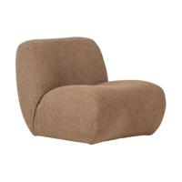 Woood Nomu fauteuil chenille Lichtbruin