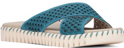 Ilse Jacobsen Tulip dames slippers (Kleur: beige, Schoenmaat: 41)