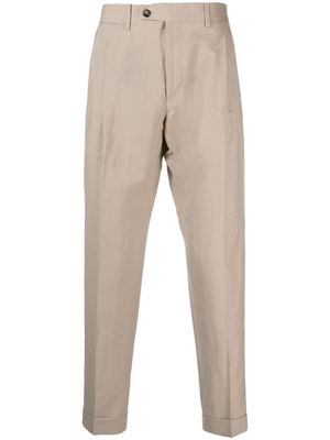 Dell'oglio pantalon chino Robert à coupe fuselée - Tons neutres