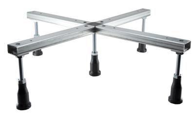 Wiesbaden Universele 5-delige luxe douchebak-potenset Wiesbaden Universele 5-delige luxe douchebak-potenset