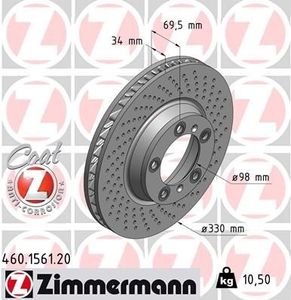 Remschijf Coat Z 460156120