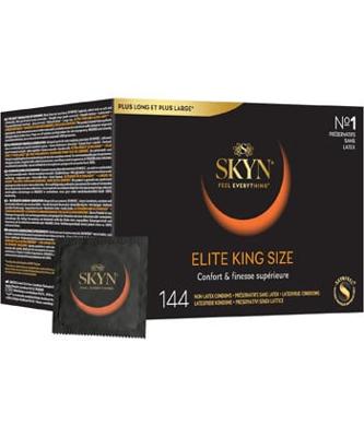 SKYN Large King Size Latexvrije Condooms 144 stuks (Elite King Size grootverpakking)