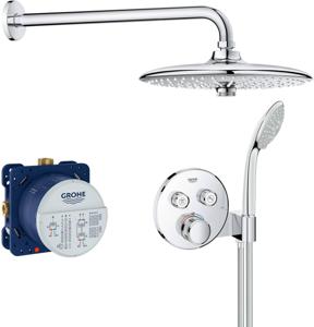 Grohe Grohtherm Smartcontrol 260 inbouw regendoucheset met 6 straalsoorten Ø26cm chroom