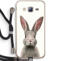 Daisy: Samsung Galaxy J3 (2016) Transparant Hoesje met koord