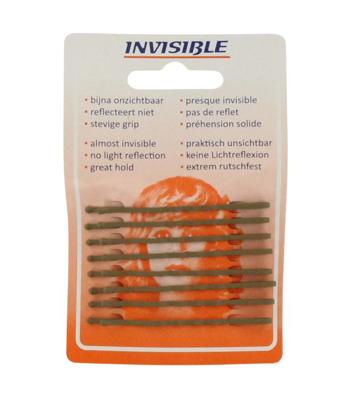 Invisible schuifjes newey kaartje blond lang