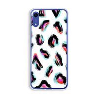 Cheetah color: Honor Play 8A Transparant Hoesje