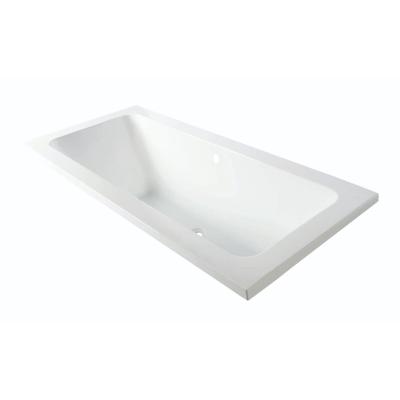 Inbouw Bad Luca Sanitair Primo Acryl 169x74x45 cm Zonder Afvoerset incl. Stelpoten Glans Wit Luca Sanitair