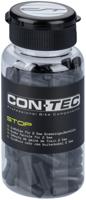 CONTEC Ct cable cover stop pushfit box 150 pcs black