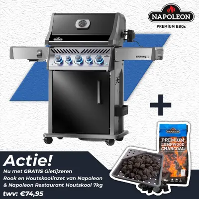 Napoleon Rogue PRO-S 425 Gas BBQ Zwart Barbecue
