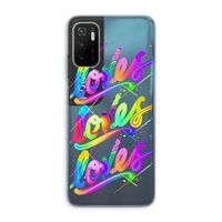 Loves: Xiaomi Poco M3 Pro 5G Transparant Hoesje