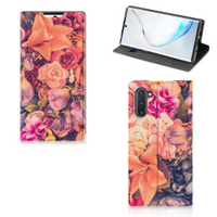 Samsung Galaxy Note 10 Smart Cover Bosje Bloemen - thumbnail