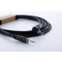 Cordial 14923 Jackplug Audio Aansluitkabel [1x Jackplug male 3,5 mm - 1x Jackplug male 3,5 mm] 1 m Zwart PVC-mantel, Verdraaid