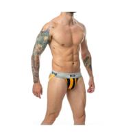 Tanga Mob Eroticwear Zwart Oranje S