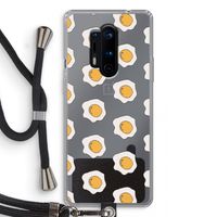 Bacon to my eggs #1: OnePlus 8 Pro Transparant Hoesje met koord