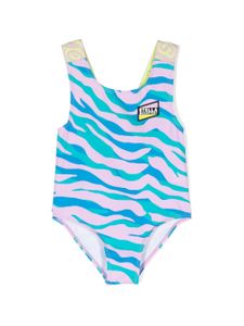 Stella McCartney Kids maillot de bain à imprimé graphique - Violet