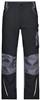 James & Nicholson JN832 Workwear Pants -STRONG- - Black/Carbon - 42