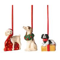 Villeroy & Boch Nostalgic Ornaments Hondjes 3st Villeroy & Boch Nostalgic Ornaments Hondjes 3st
