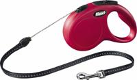 Rollijn Classic cord S 5 meter rood - Flexi